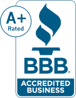 BBB Accredited Business with an A+ rating